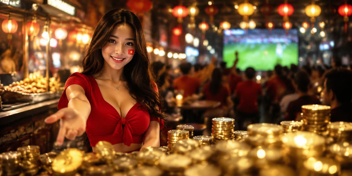 Khách hàng nhận voucher tại chợ đêm Hà Nội